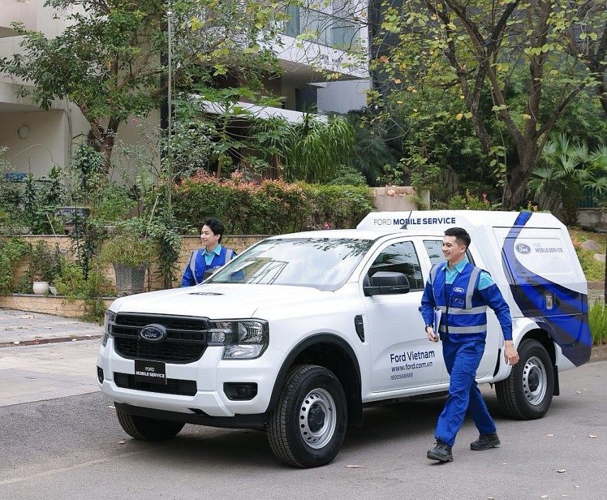 undefined Ford mở rộng dịch vụ lưu động 4 giờ từ Hà Nội tới TP. Hồ Chí Minh
