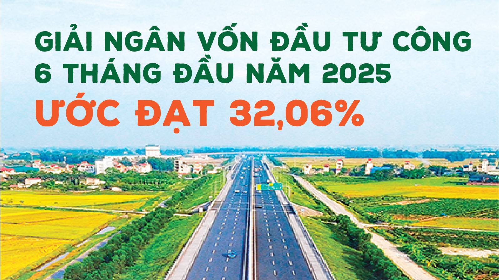 infographics giai ngan von dau tu cong 6 thang dau nam uoc dat 264800 ty dong