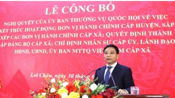 Bộ trưởng Bộ Tài chính tin tưởng Lai Châu phát triển mạnh mẽ sau sắp xếp, kiện toàn tổ chức