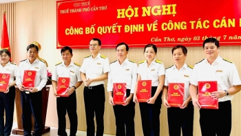 Danh sách lãnh đạo Thuế TP. Cần Thơ sau hợp nhất