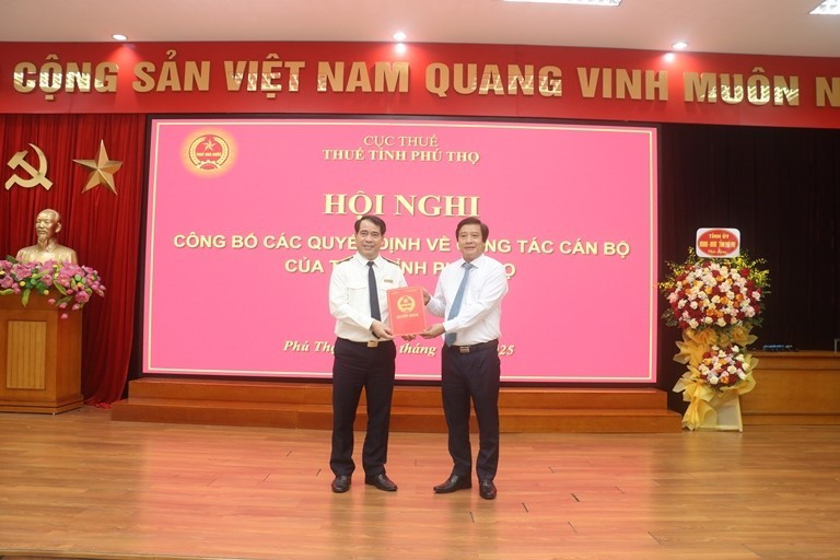 Thuế tỉnh Phú Thọ ổn định tổ chức hoạt động hiệu năng, hiệu lực, hiệu quả Thuế tỉnh Phú Thọ ổn định tổ chức hoạt động hiệu năng, hiệu lực, hiệu quả