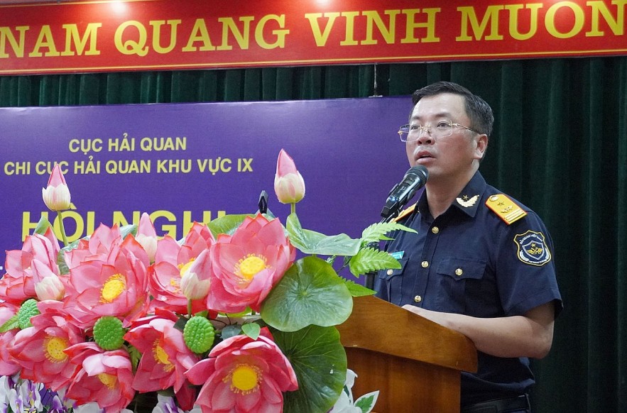 Chi cục Hải quan khu vực IX tổ chức hội nghị sơ kết 6 tháng đầu năm