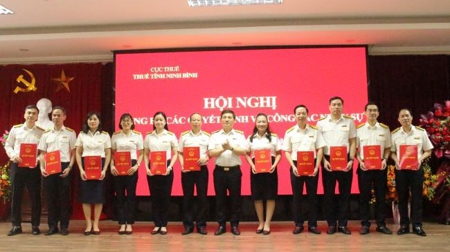 Thuế tỉnh Ninh Bình ổn định tổ chức phục vụ người dân, doanh nghiệp