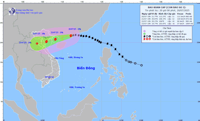 Ứng phó bão số 3: Khẩn trương nhất, quyết liệt nhất đảm bảo an toàn tính mạng và tài sản của Nhân dân- Ảnh 1.