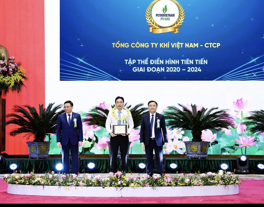 PV GAS nhận vinh danh Điển hình tiên tiến của Tập đoàn Công nghiệp - Năng lượng Quốc gia Việt Nam