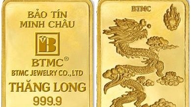 Giá vàng hôm nay (10/8): Vàng miếng Bảo Tín Minh Châu bật tăng