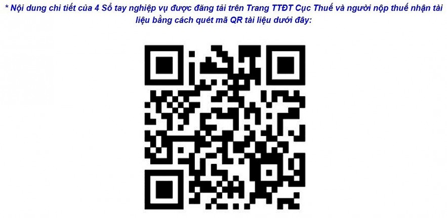 Sổ tay hướng dẫn người nộp thuế kinh doanh thương mại điện tử thực hiện nghĩa vụ thuế