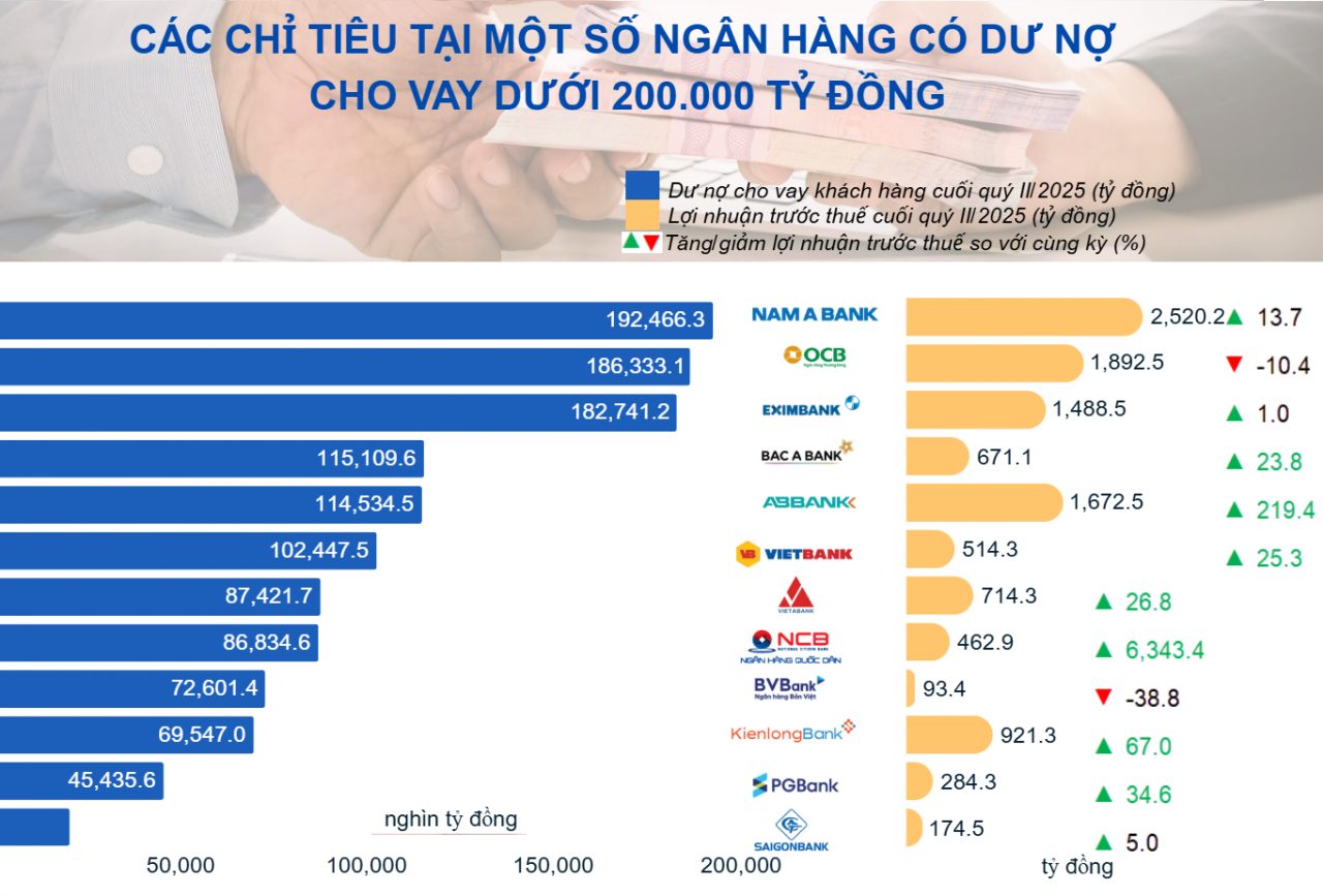 Giải mã đà tăng trưởng bứt tốc của nhiều ngân hàng “hạt tiêu” nửa đầu năm