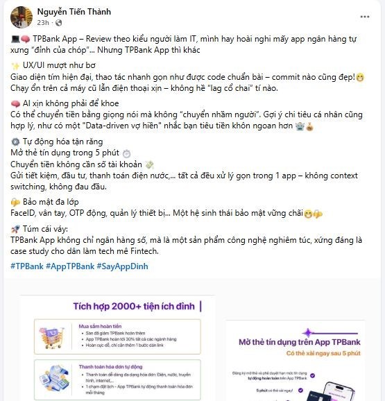 Chạm tương lai ngành tài chính cùng “Ngân hàng trí tuệ” TPBank
