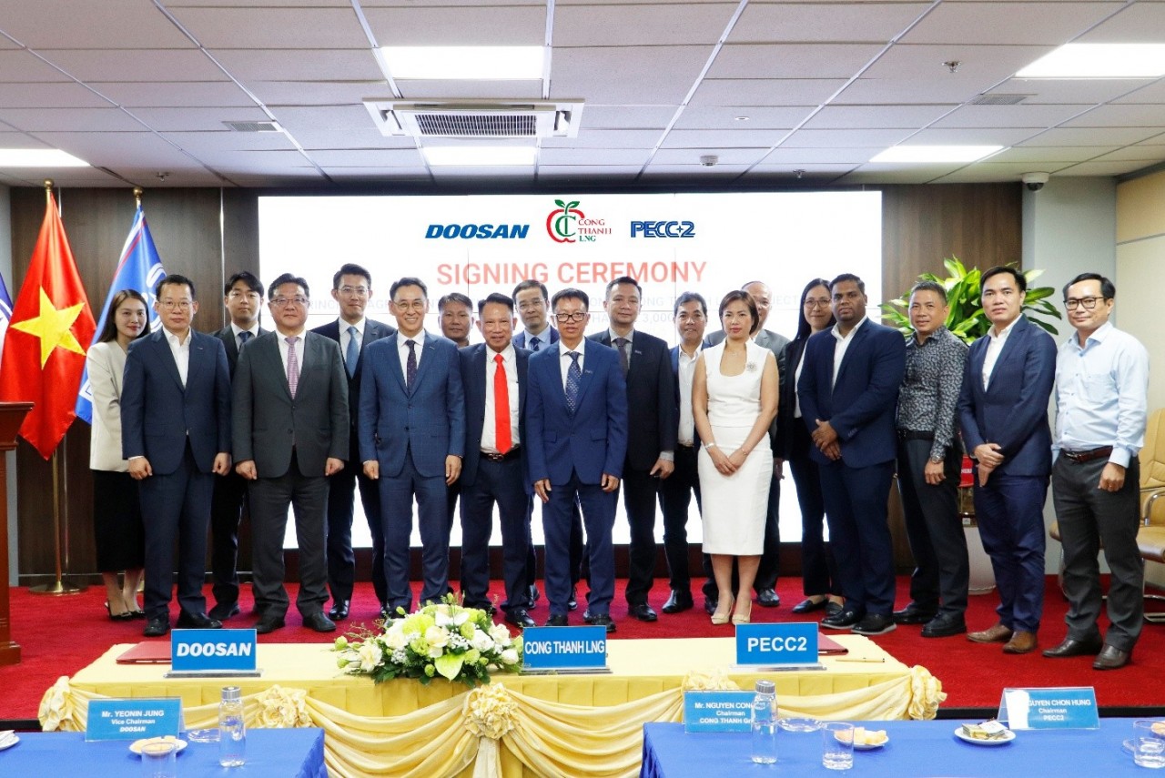 PECC2 Ký kết thỏa thuận nguyên tắc thực hiện dự án Nhà máy điện LNG Công Thanh 4.500MW