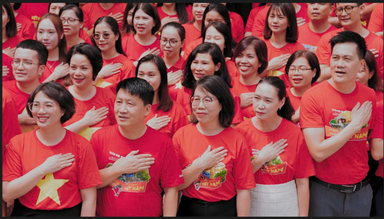 SHB hòa nhịp cùng Tổ quốc: Quốc ca vang vọng kỷ niệm 80 năm độc lập