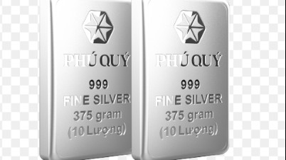 Ngày 19/9: Giá bạc Phú Quý ngược chiều tăng