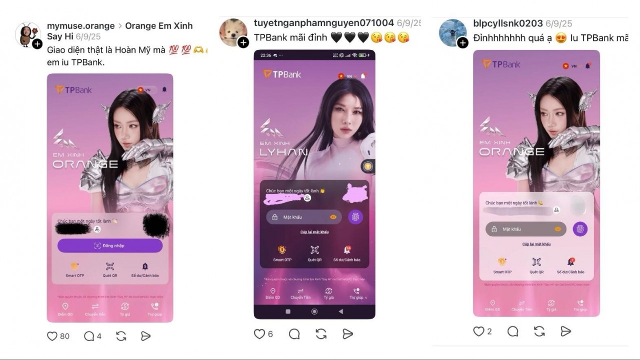 TPBank mang DNA số hóa hòa cùng nhịp GenZ tại Em Xinh “Say Hi”