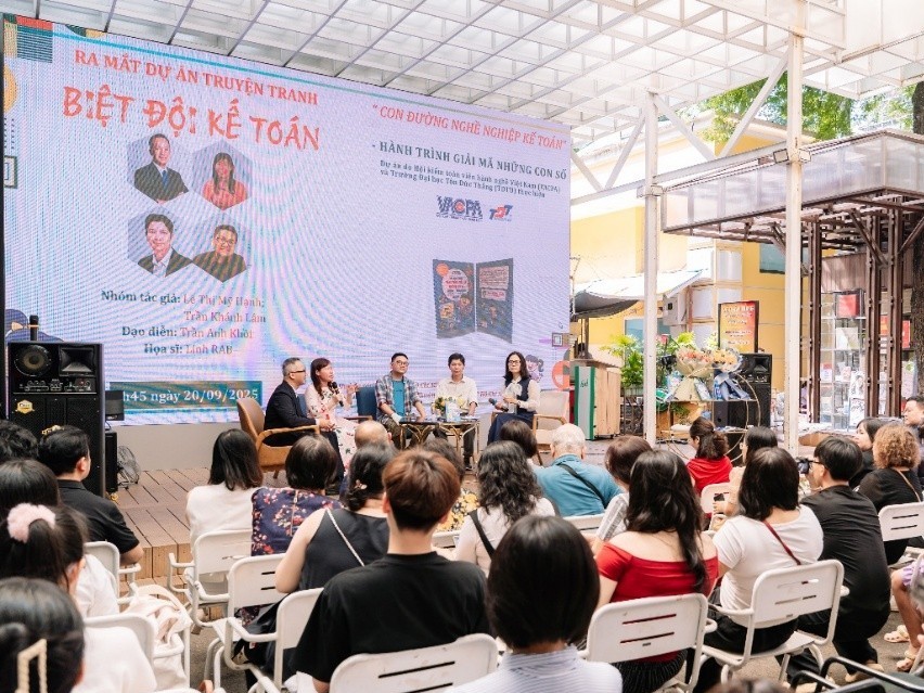 Hành trình giải mã những con số qua truyện tranh về nghề kế toán