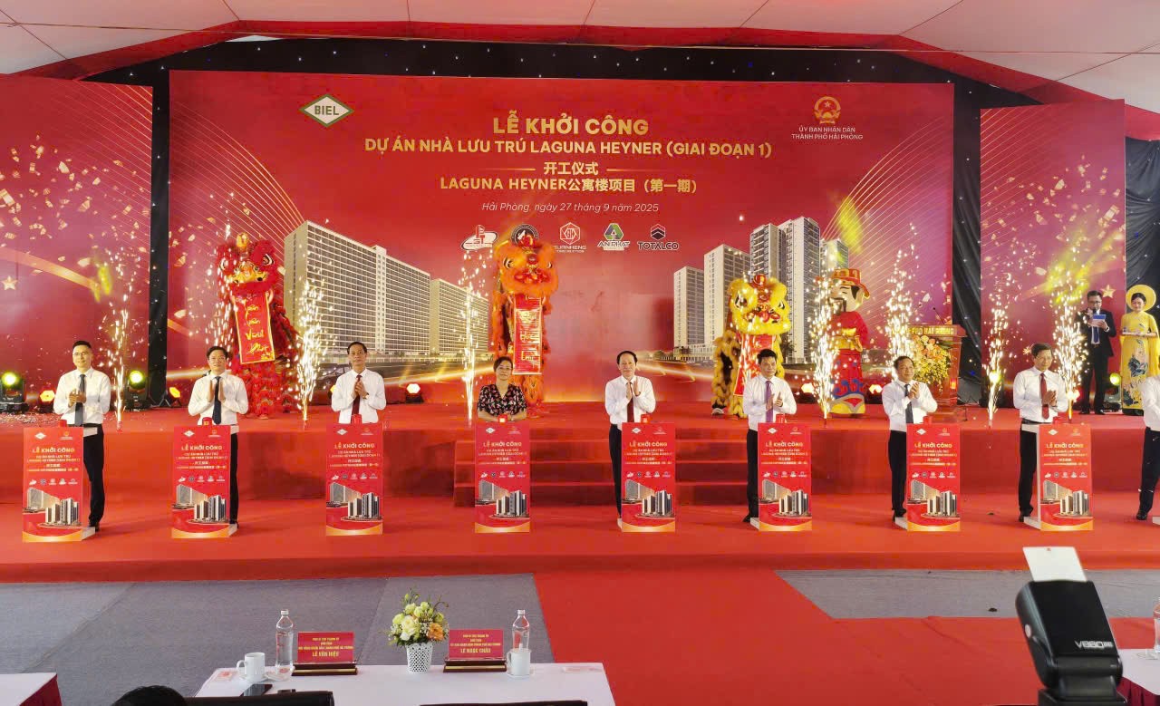 Hải Phòng: Khởi công Dự án nhà lưu trú Laguna Heyner tổng vốn 2.215 tỷ đồng