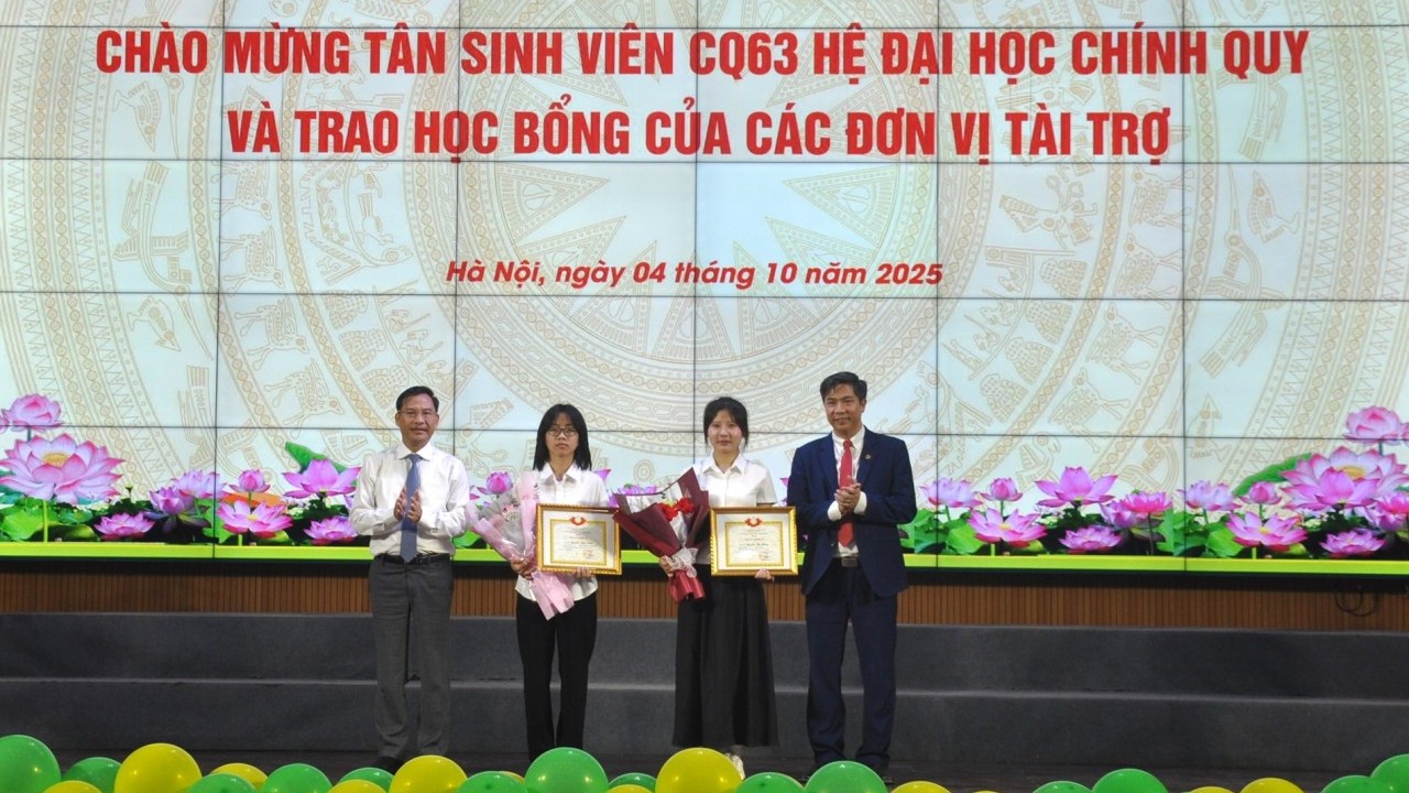 Học viện Tài chính chào đón gần 6.000 tân sinh viên CQ63 hệ đại học chính quy