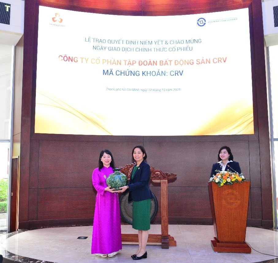 Hơn 672,4 triệu cổ phiếu CRV chính thức niêm yết trên HOSE
