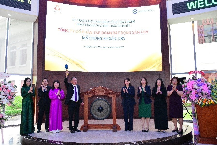 Hơn 672,4 triệu cổ phiếu CRV chính thức niêm yết trên HOSE