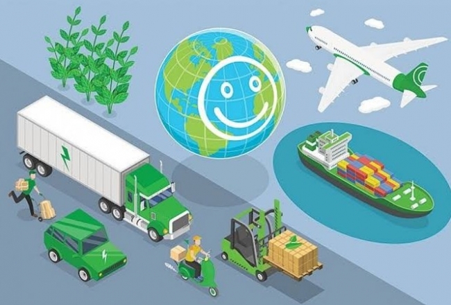 buoc tien trong hanh trinh chuyen doi xanh than thien voi moi truong nganh logistics