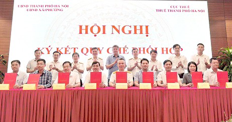 Thuế TP Hà Nội phối hợp chặt chẽ với chính quyền cơ sở thực hiện tốt nhiệm vụ quản lý thuế