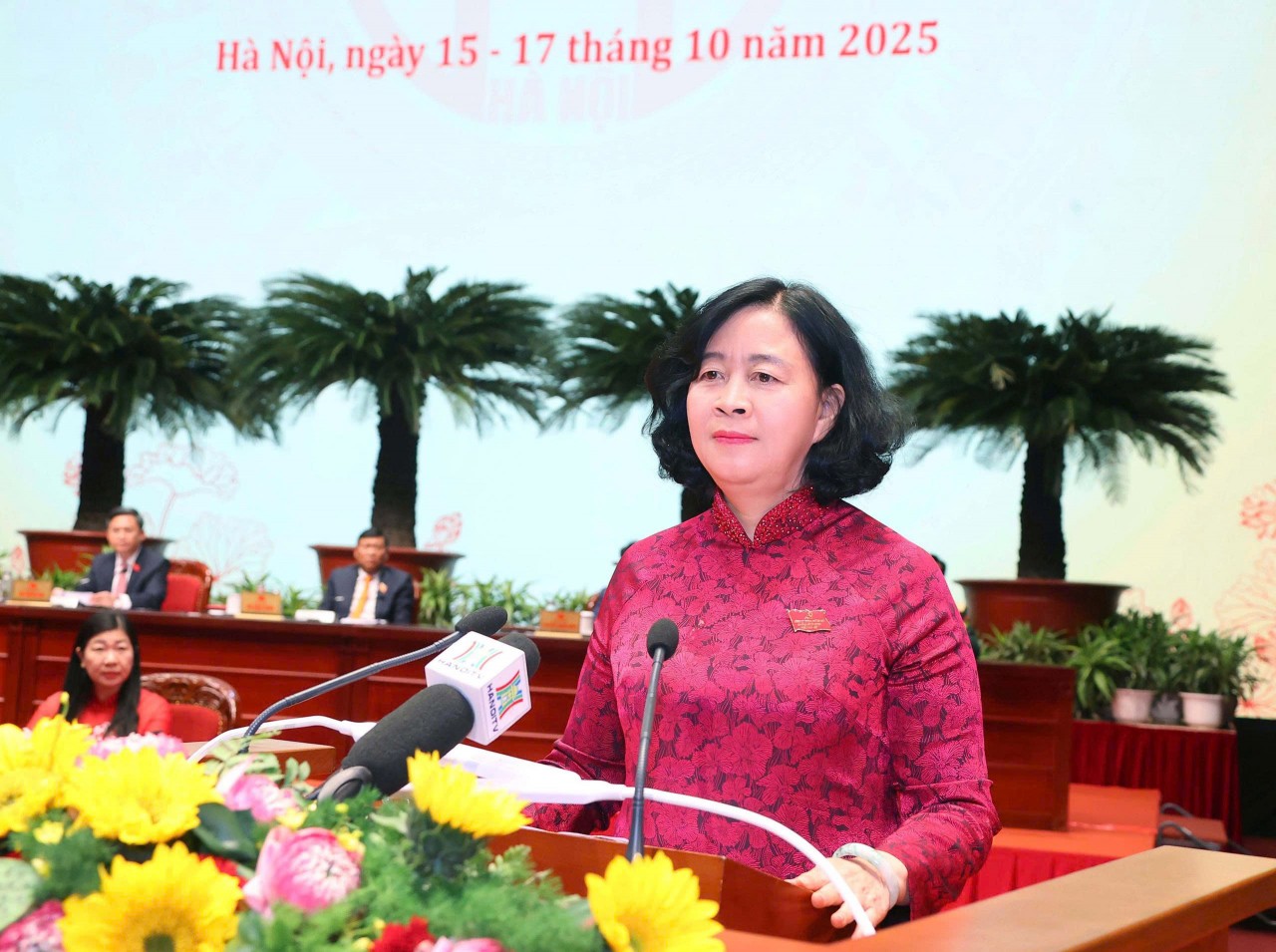 Bế mạc Đại hội đại biểu Đảng bộ thành phố Hà Nội khóa XVIII, nhiệm kỳ 2025-2030
