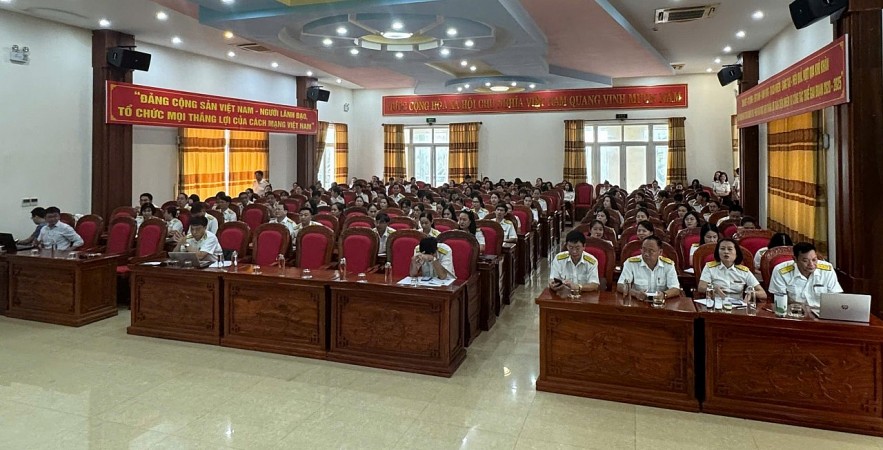 Thuế tỉnh Quảng Trị tập huấn hướng dẫn khai thác sử dụng hệ thống quản lý văn bản và điều hành