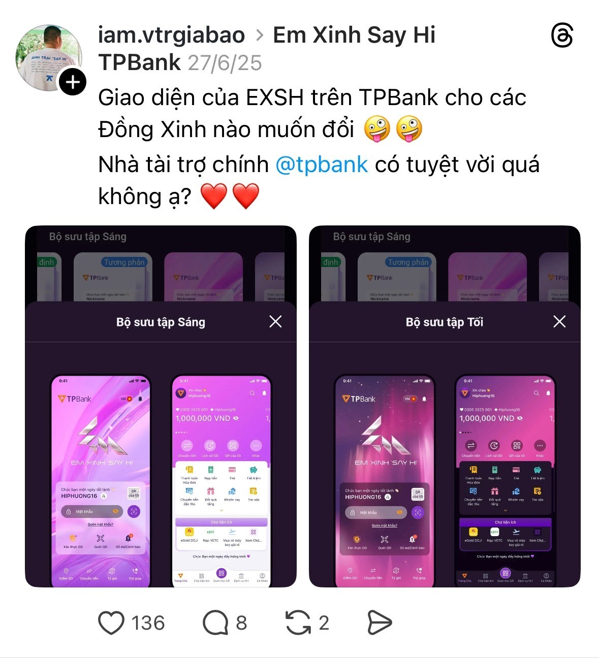 “Em Xinh Say App Đỉnh” giúp TPBank tăng tốc: Thương hiệu chạm cảm xúc, kinh doanh bứt phá