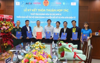 Thuế tỉnh Khánh Hòa ký kết với 7 nhà cung cấp hỗ trợ hộ kinh doanh chuyển đổi từ thuế khoán sang kê khai