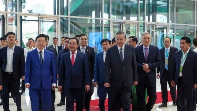 Tổng Bí thư Tô Lâm dự Lễ kỷ niệm 80 năm ngành Nông nghiệp và Môi trường