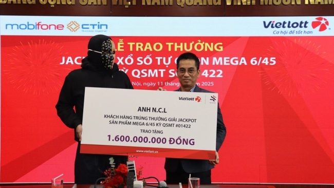 Mua 2 năm một dãy số Vietlott, nam thanh niên tại Khánh Hòa trúng Jackpot hơn 133 tỷ đồng