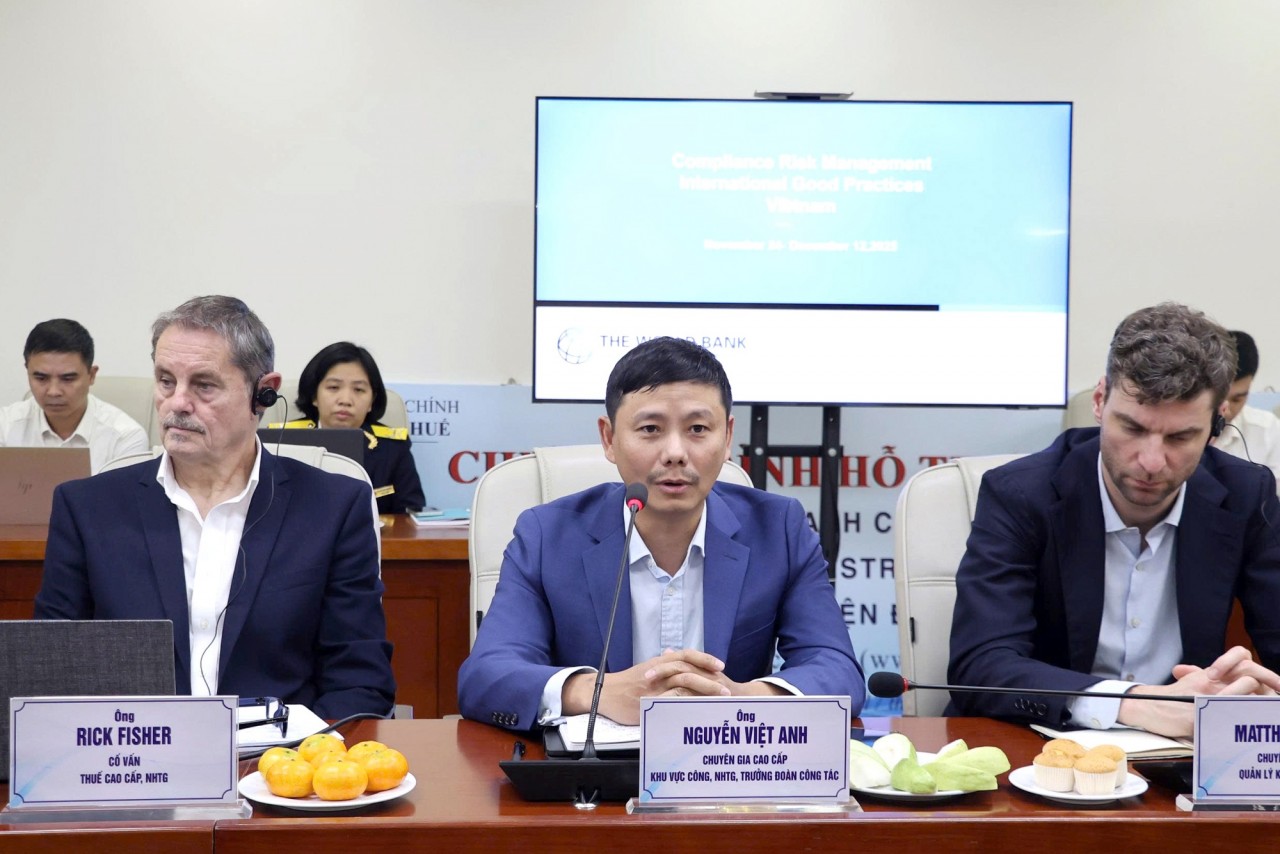 Ngân hàng Thế giới hỗ trợ ngành Thuế xây dựng khung quản lý rủi ro tuân thủ thuế