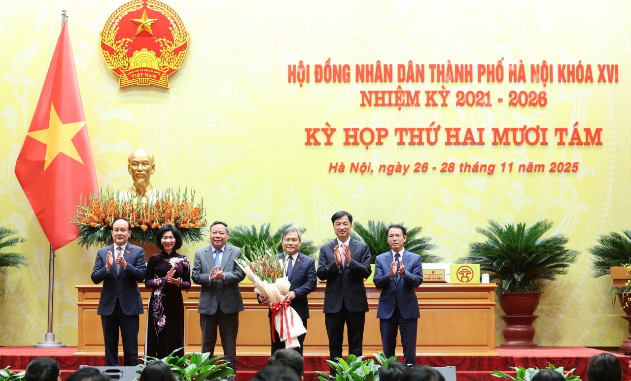 Ông Vũ Đại Thắng được bầu giữ chức vụ Chủ tịch UBND TP. Hà Nội