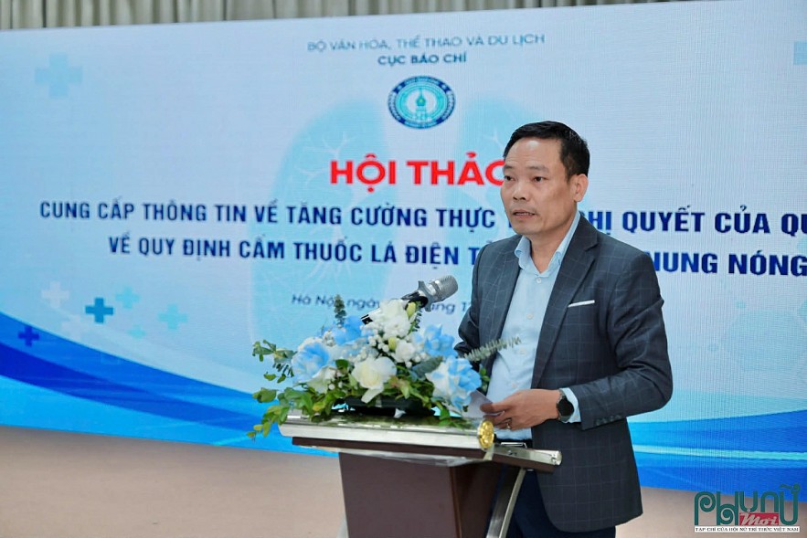 Tuyệt đối cấm thuốc lá điện tử, thuốc lá nung nóng- Ích nước lợi dân