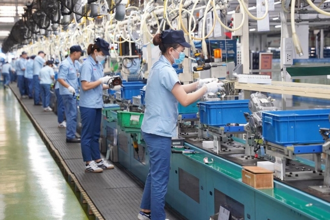 Chỉ số sản xuất công nghiệp 11 tháng tăng trưởng tích cực