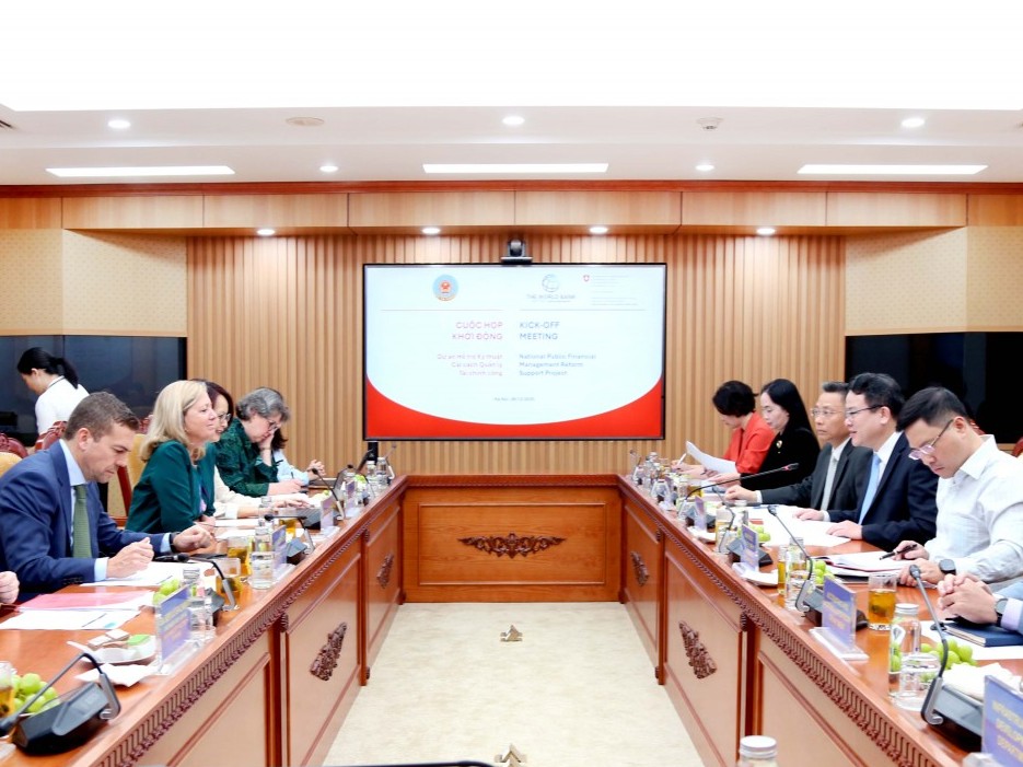 Bộ Tài chính và WB/SECO khởi động dự án cải cách quản lý tài chính công