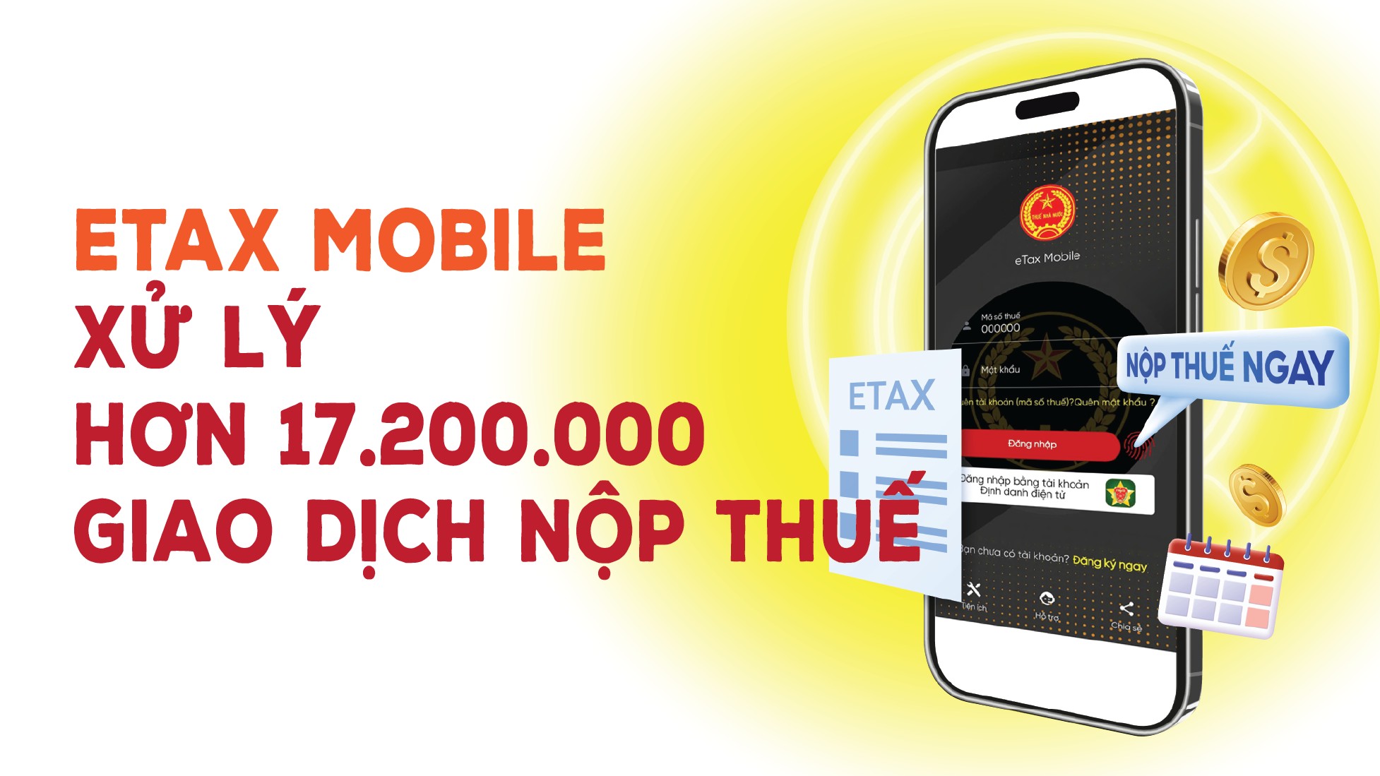 Infographics: Trợ lý ảo Chatbot hỗ trợ toàn diện người nộp thuế 24/7 trên ứng dụng eTax Mobile