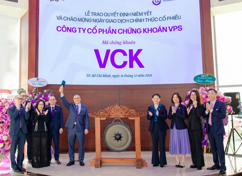 Hơn 1,48 tỷ cổ phiếu VCK của Chứng khoán VPS chính thức giao dịch trên sàn HOSE