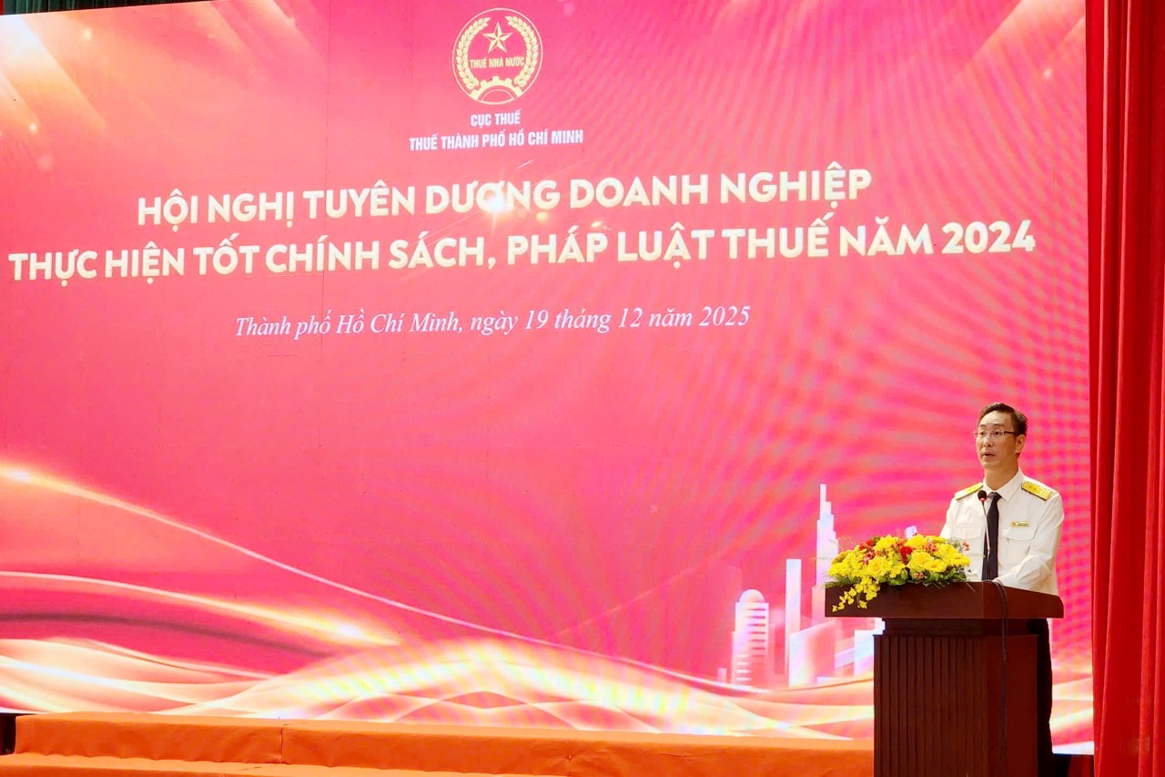Thuế TP. Hồ Chí Minh tuyên dương 262 doanh nghiệp tiêu biểu, chấp hành tốt chính sách pháp luật