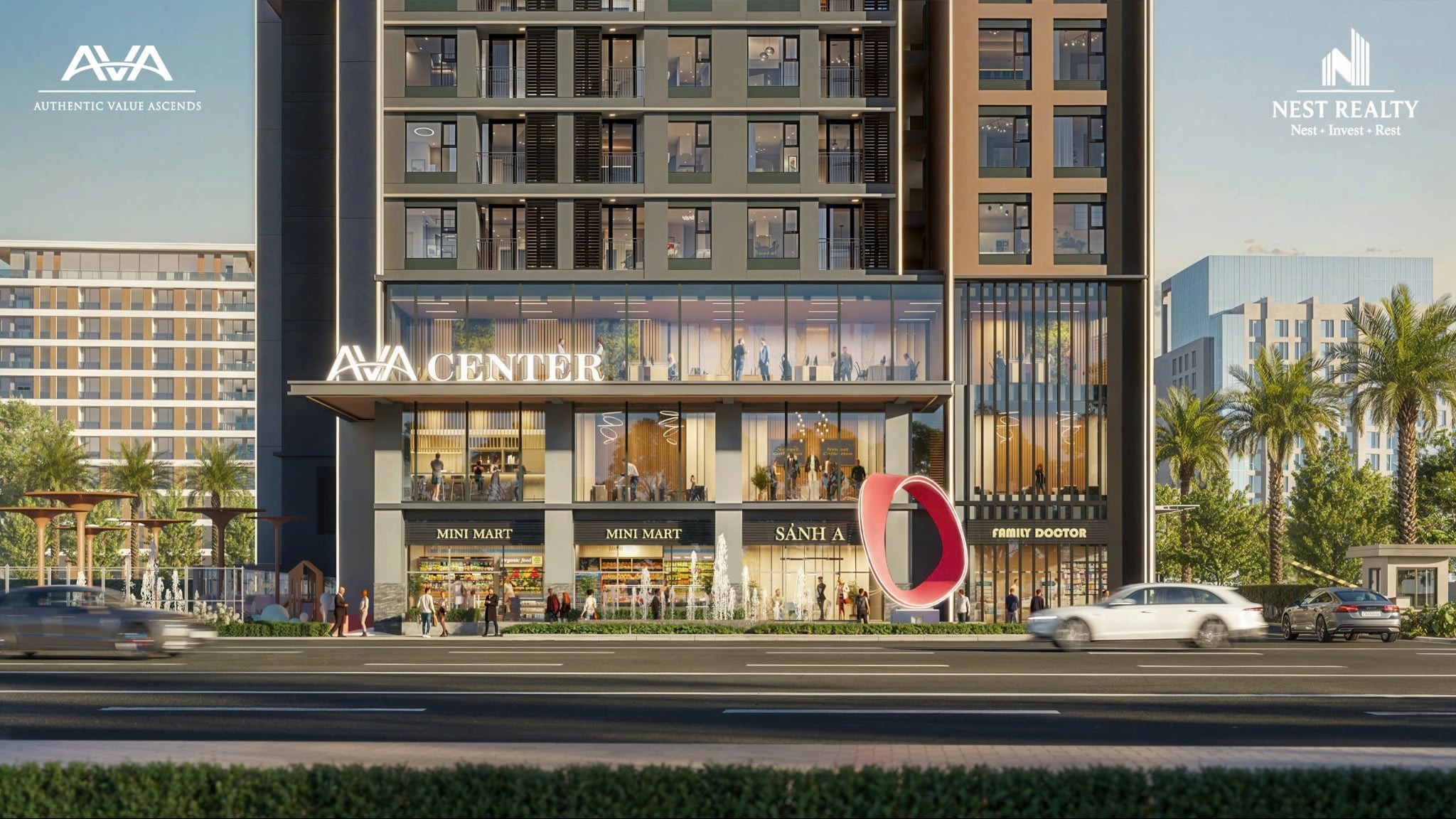 Ava Center: Nơi mọi nhu cầu đời sống được đáp ứng chỉ trong vài bước chân