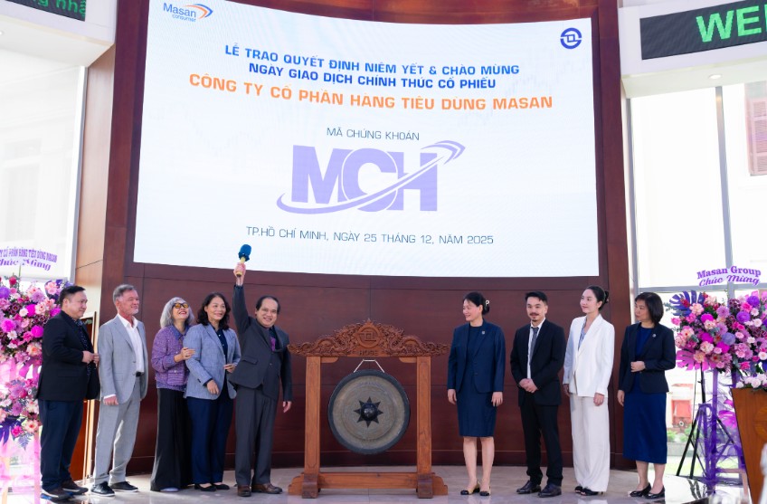 Hơn 1 tỷ cổ phiếu của Masan Consumer chính thức giao dịch trên HOSE