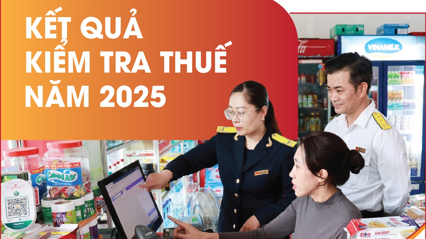 Infographics: Cơ quan Thuế thực hiện 65.000 cuộc kiểm tra trong năm 2025