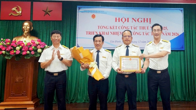 Thuế cơ sở 1 TP. Hồ Chí Minh vượt 20% dự toán thu ngân sách năm 2025