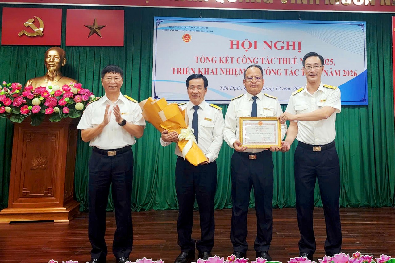 Thuế Cơ sở 1 TP. Hồ Chí Minh vượt 20% dự toán thu ngân sách năm 2025