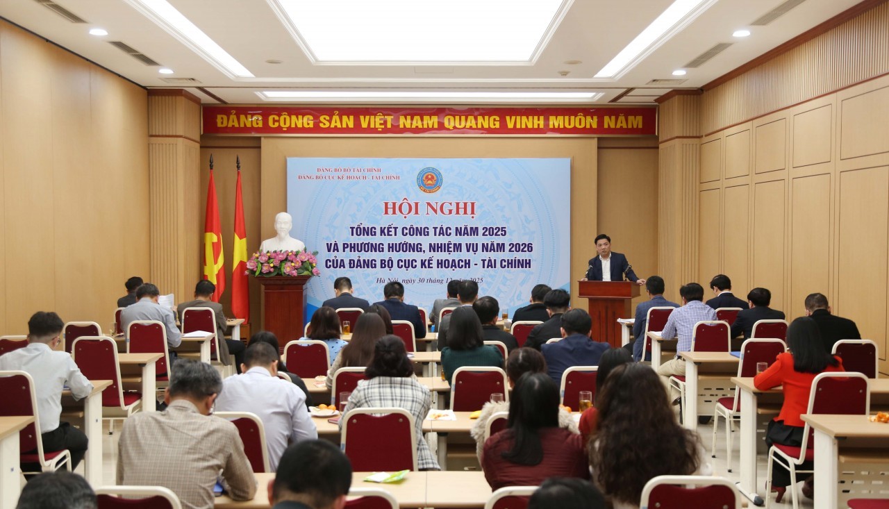 Đảng bộ Cục Kế hoạch - Tài chính vững tin bước vào năm 2026 với khí thế mới, quyết tâm mới