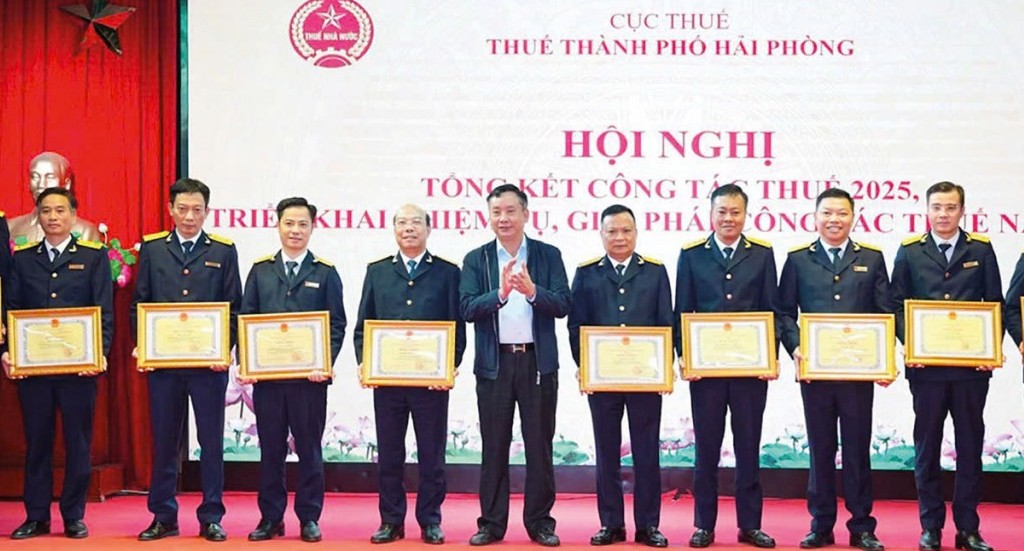Thuế TP. Hải Phòng "bứt phá" hoàn thành vượt chỉ tiêu thu ngân sách 2025