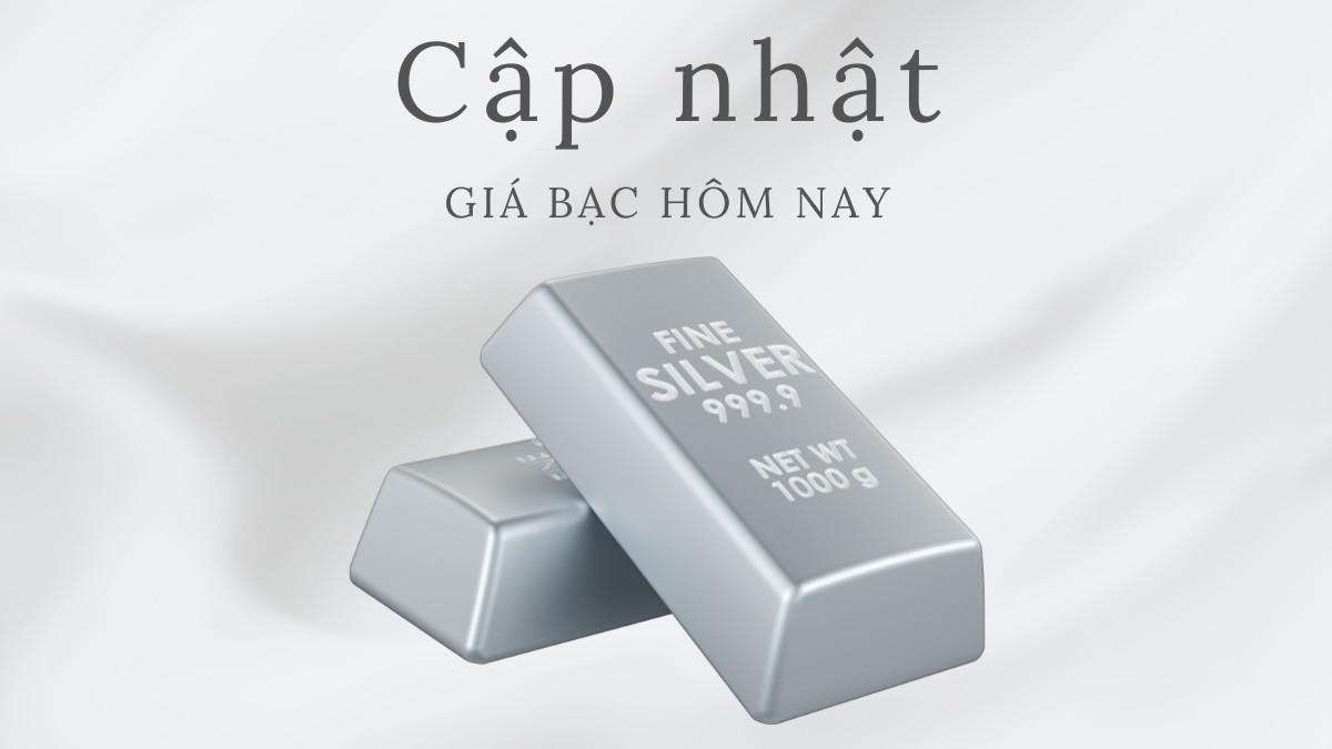 Ngày 5/1: Giá bạc ổn định sau nhịp điều chỉnh giảm mạnh