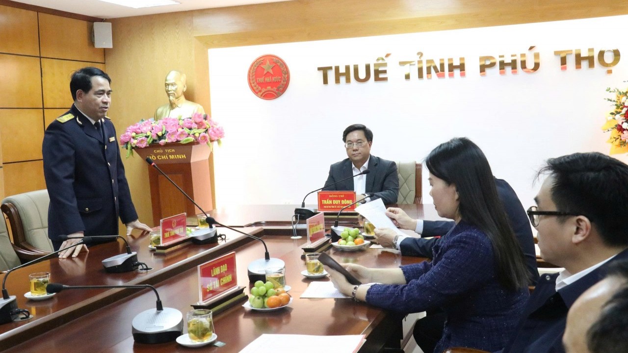 Thuế tỉnh Phú Thọ quản lý chặt chẽ, thu đúng, thu đủ các khoản thu