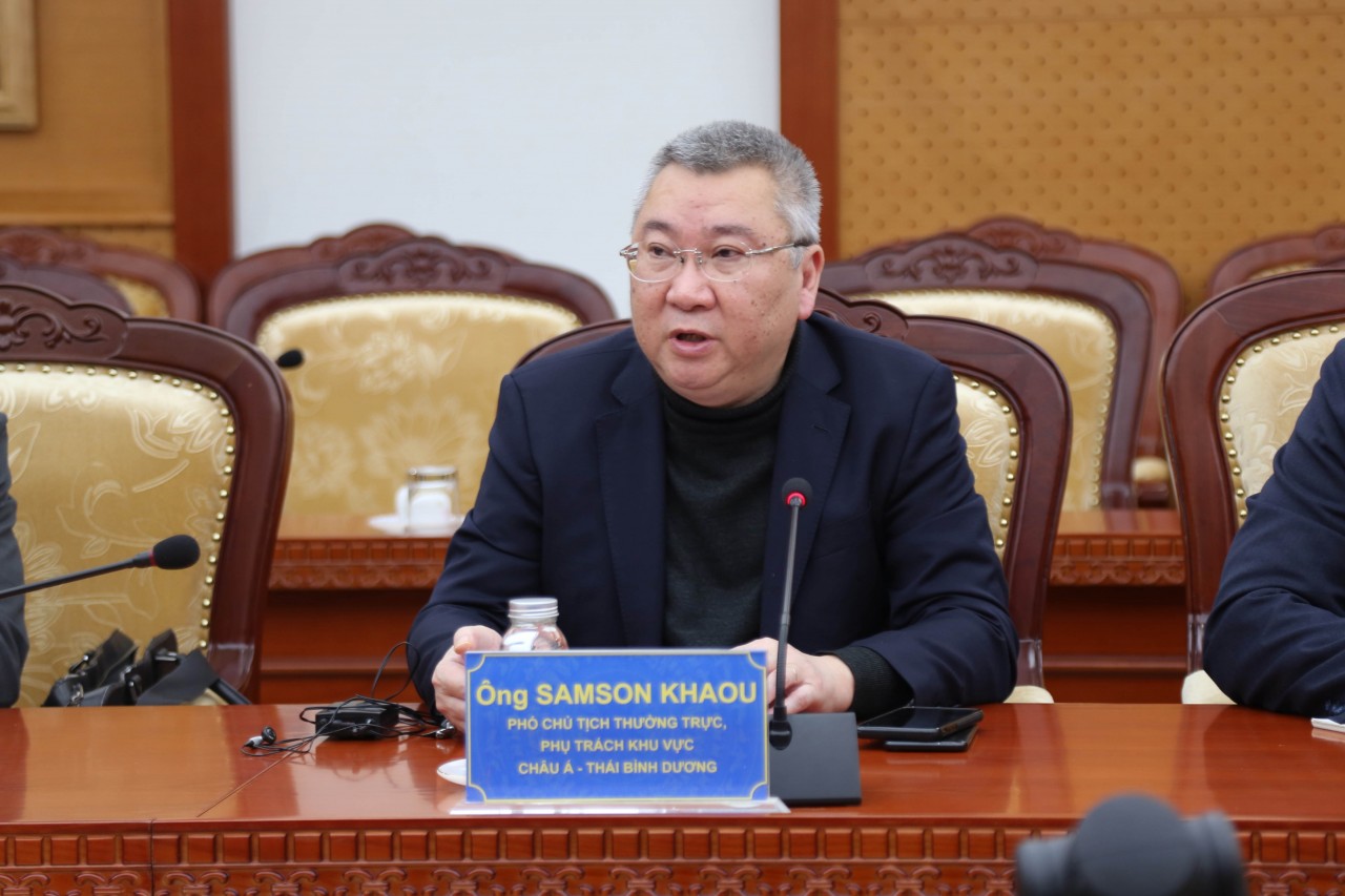 Thứ trưởng Bộ Tài chính Nguyễn Đức Tâm tiếp Phó Chủ tịch Thường trực Tập đoàn Dassault Systèmes Thứ trưởng Bộ Tài chính Nguyễn Đức Tâm tiếp Phó Chủ tịch Thường trực Tập đoàn Dassault Systèmes