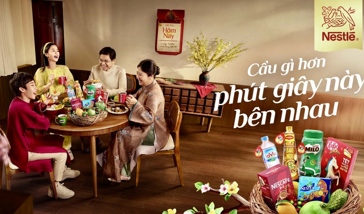 Nestlé Việt Nam lan tỏa thông điệp "Trân quý từng khoảnh khắc sum vầy" Tết 2026