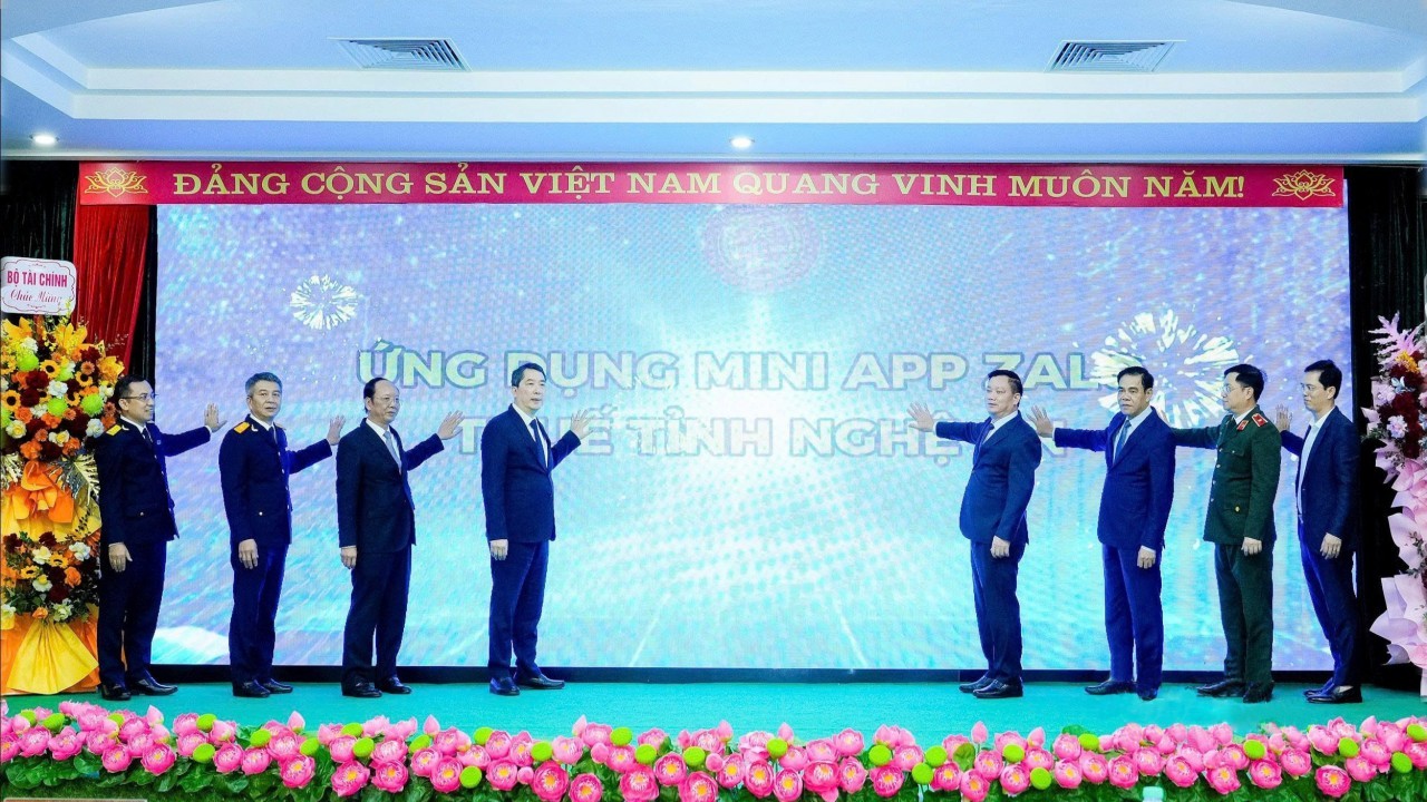 Thuế tỉnh Nghệ An ra mắt ứng dụng Zalo Mini App hỗ trợ người nộp thuế